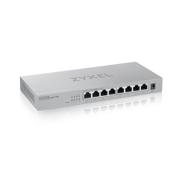 Switch Zyxel 8x2.5 Gigabit Ethernet MG-108-ZZ0101F Switch Zyxel 8x2.5 Gigabit Ethernet MG-108-ZZ0101F
