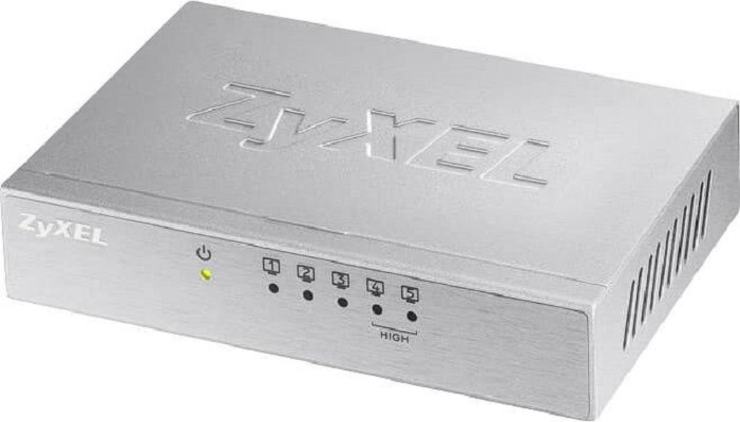 Zdjęcie produktu: Switch Zyxel 5x10/100Mbps ES-105AV3-EU0101F
