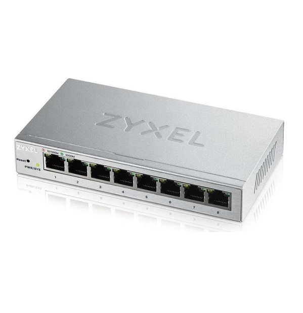 Zdjęcie produktu: Zyxel 8x10/100/1000Mbps GS1200-8-EU0101F