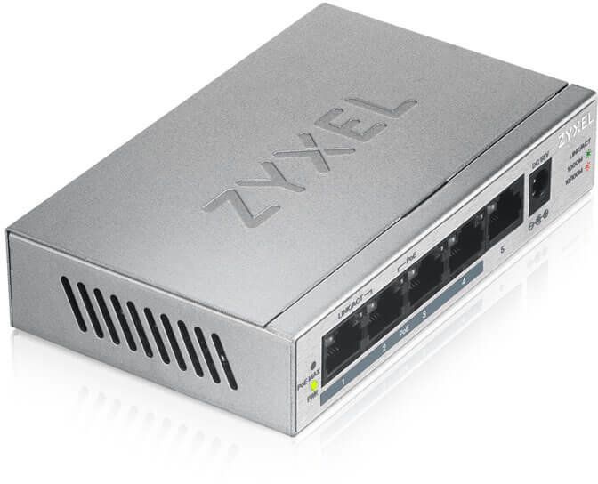 Zyxel 5x1000Mbps POE GS1005HP-EU0101F