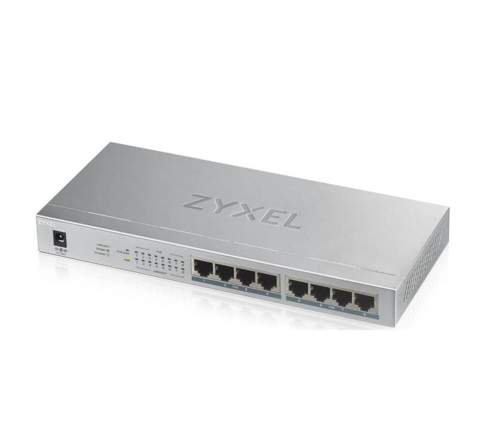 Zyxel 8x10/100/1000Mbps POE GS1008HP-EU0101F