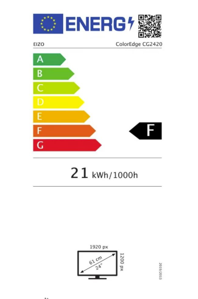 EIZO ColorEdge CG2420 - monitor LCD 24,1", kalibracja sprzętowa, zintegrowany kalibrator, 99% AdobeRGB, 1920x1200