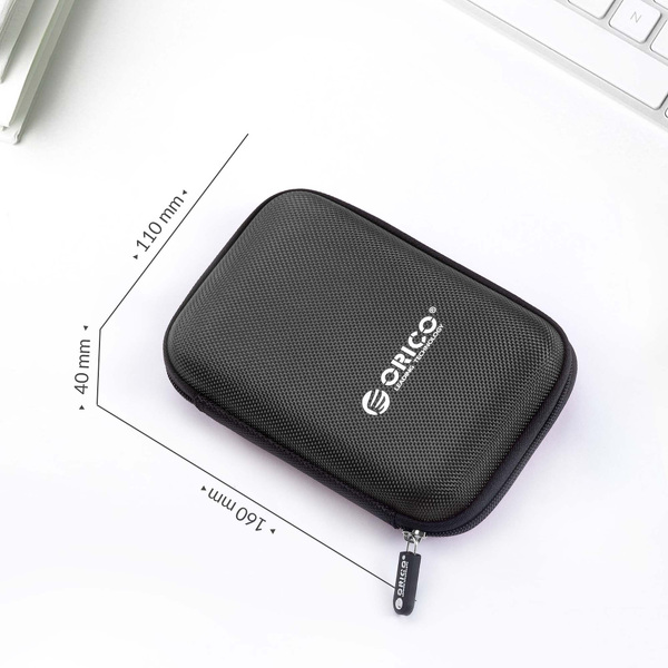 Zdjęcie produktu: Etui na dysk zewnętrzny ORICO - czarne (PHD-25-BK-BP)