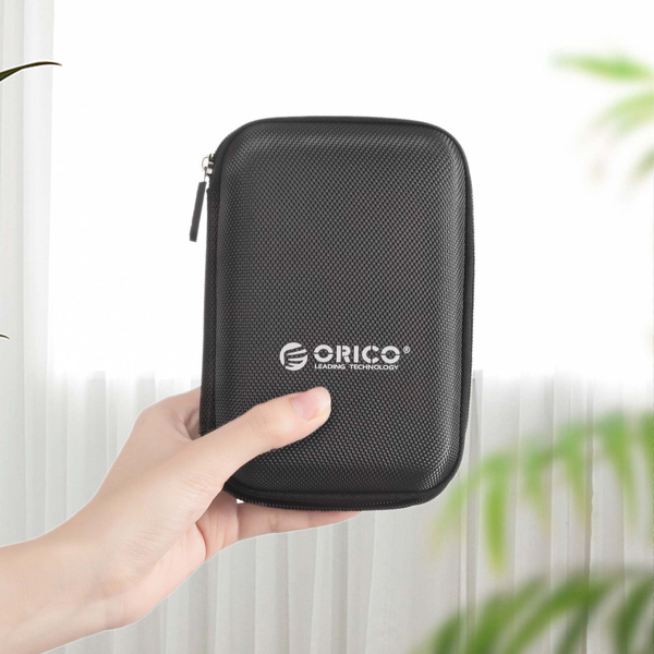 Zdjęcie produktu: Etui na dysk zewnętrzny ORICO - czarne (PHD-25-BK-BP)