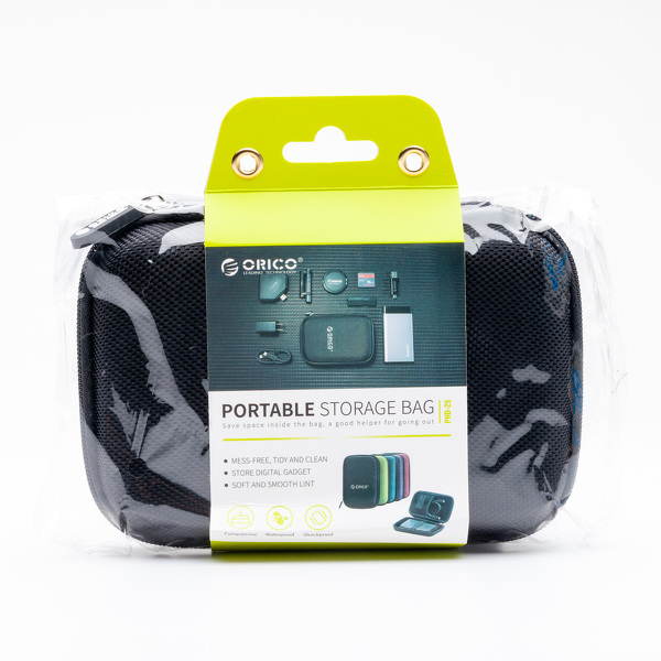 Zdjęcie produktu: Etui na dysk zewnętrzny ORICO - czarne (PHD-25-BK-BP)