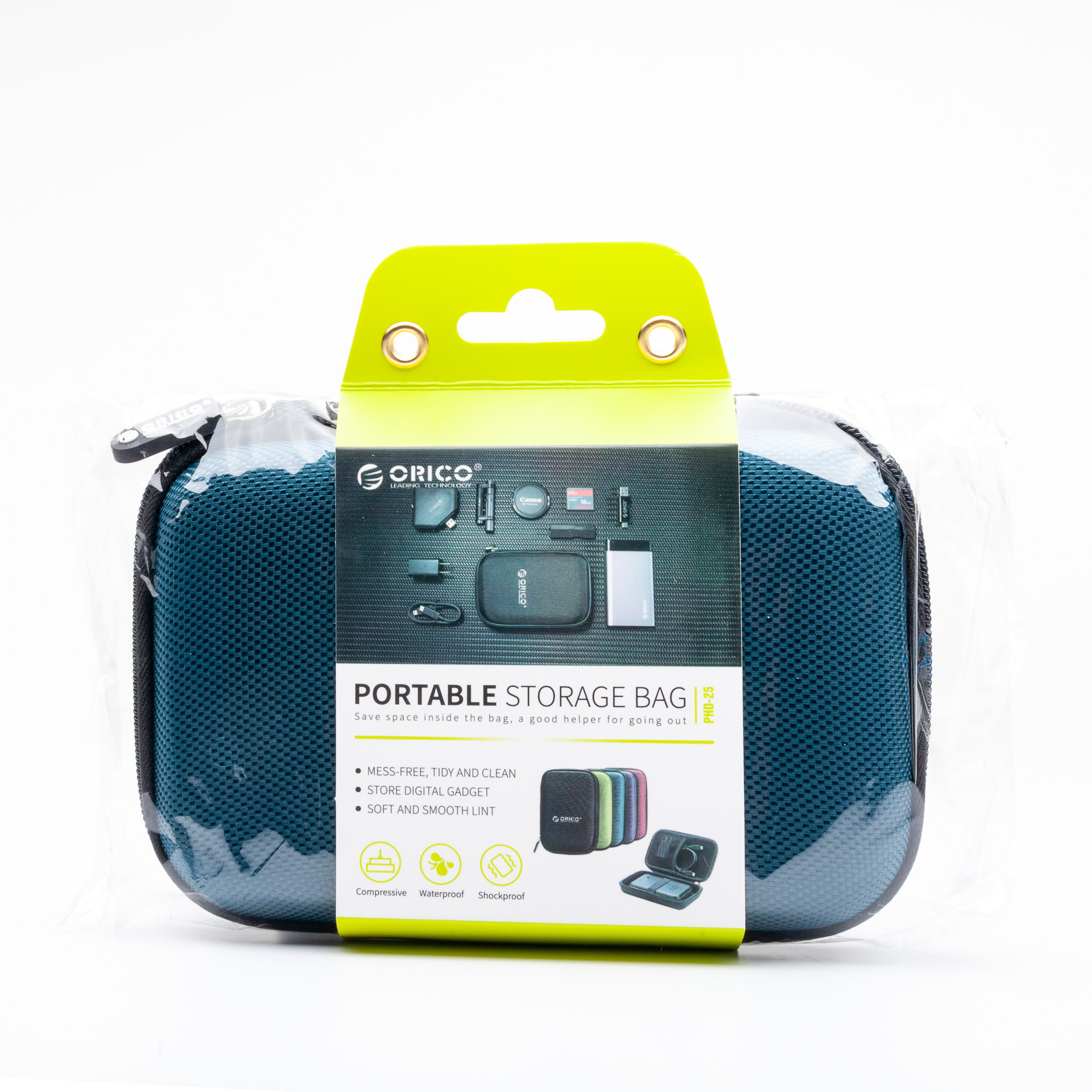 Etui na dysk zewnętrzny ORICO - niebieskie (PHD-25-BL-BP) Etui na dysk zewnętrzny ORICO - niebieskie (PHD-25-BL-BP)