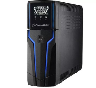 Miniatura produktu: Gamingowy zasilacz UPS PowerWalker GXB 1000VA Line-Interactive 4x 230V RGB