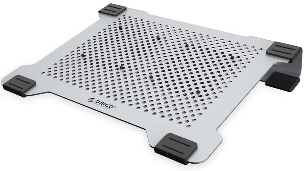 Zdjęcie produktu: Podstawka chłodząca pod laptop ORICO do 15", 2 wentylatory - srebrna (NA15-SV)