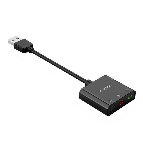 Zdjęcie produktu: Zewnętrzna karta dźwiękowa ORICO na USB 3 porty (SKT3-BK-BP) Zdjęcie produktu: Zewnętrzna karta dźwiękowa ORICO na USB 3 porty (SKT3-BK-BP)