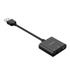 Miniatura zdjęcia: Zewnętrzna karta dźwiękowa ORICO na USB 3 porty (SKT3-BK-BP) Miniatura zdjęcia: Zewnętrzna karta dźwiękowa ORICO na USB 3 porty (SKT3-BK-BP)