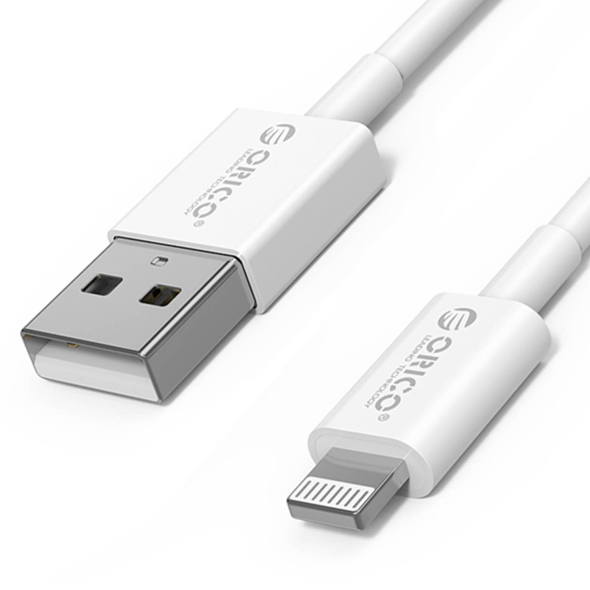 Kabel przewód USB - Lightning / iPhone 100cm ORICO z certyfikatem MFi 18W