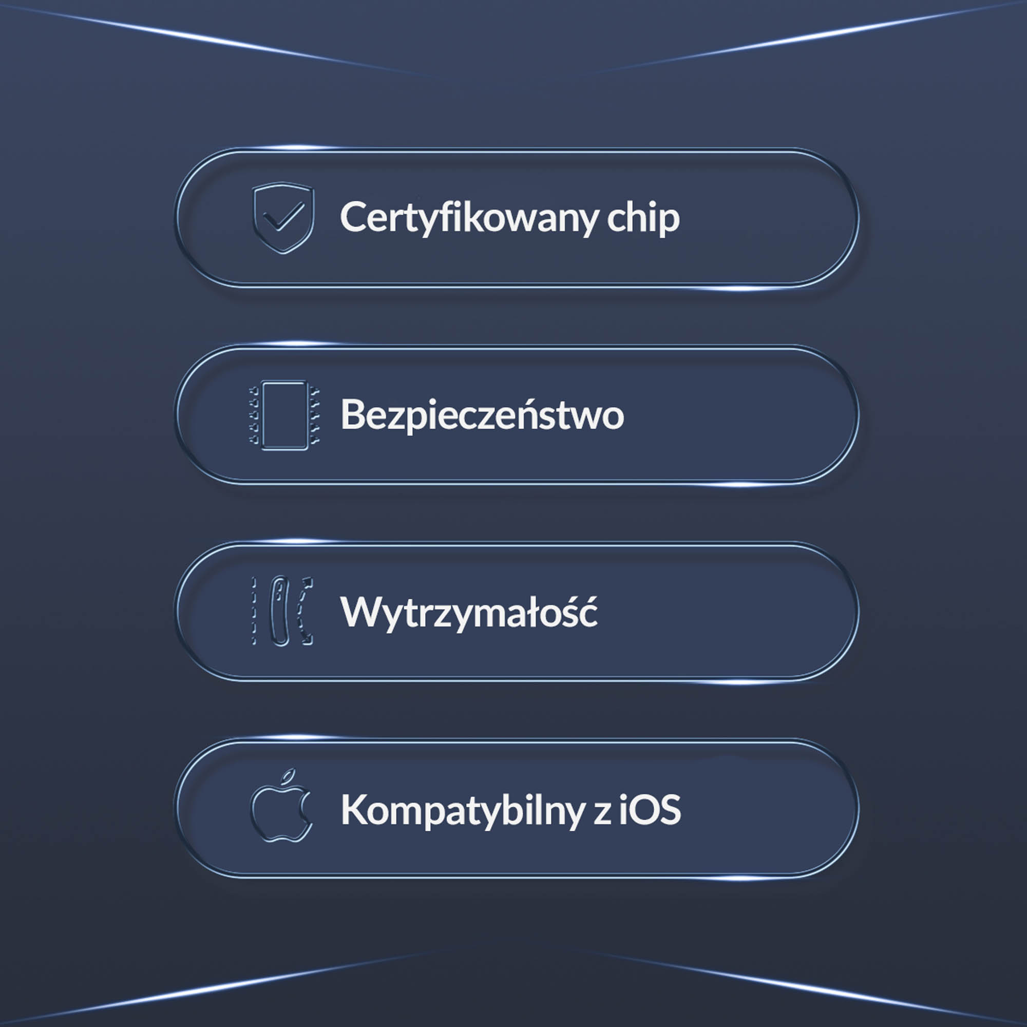 Kabel przewód USB - Lightning / iPhone 100cm ORICO z certyfikatem MFi 18W