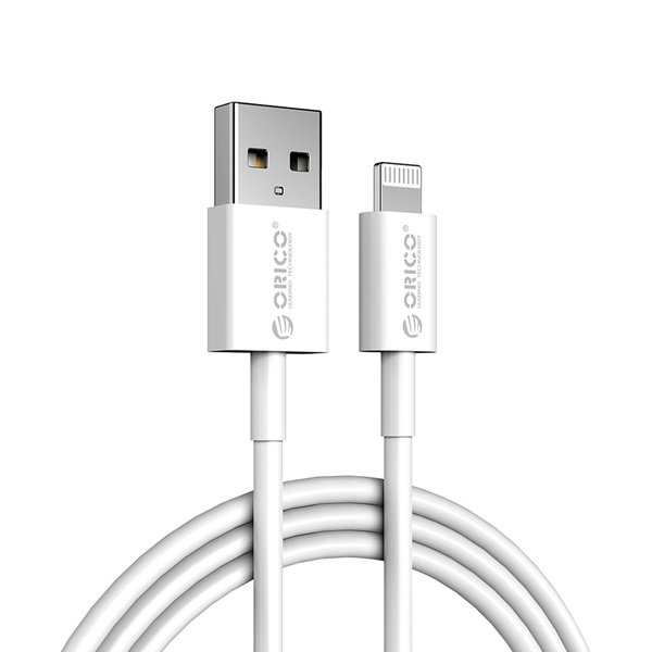 Zdjęcie produktu: Kabel przewód USB - Lightning / iPhone 100cm ORICO z certyfikatem MFi 18W