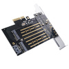 Miniatura zdjęcia: Karta PCI-E ORICO na M.2 NVMe i M.2 SATA (PDM2-BP) Miniatura zdjęcia: Karta PCI-E ORICO na M.2 NVMe i M.2 SATA (PDM2-BP)