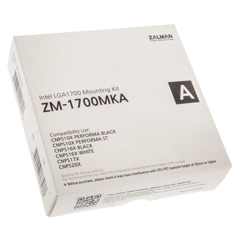 Zapinka Zalman ZM-1700MKA na Intel LGA1700