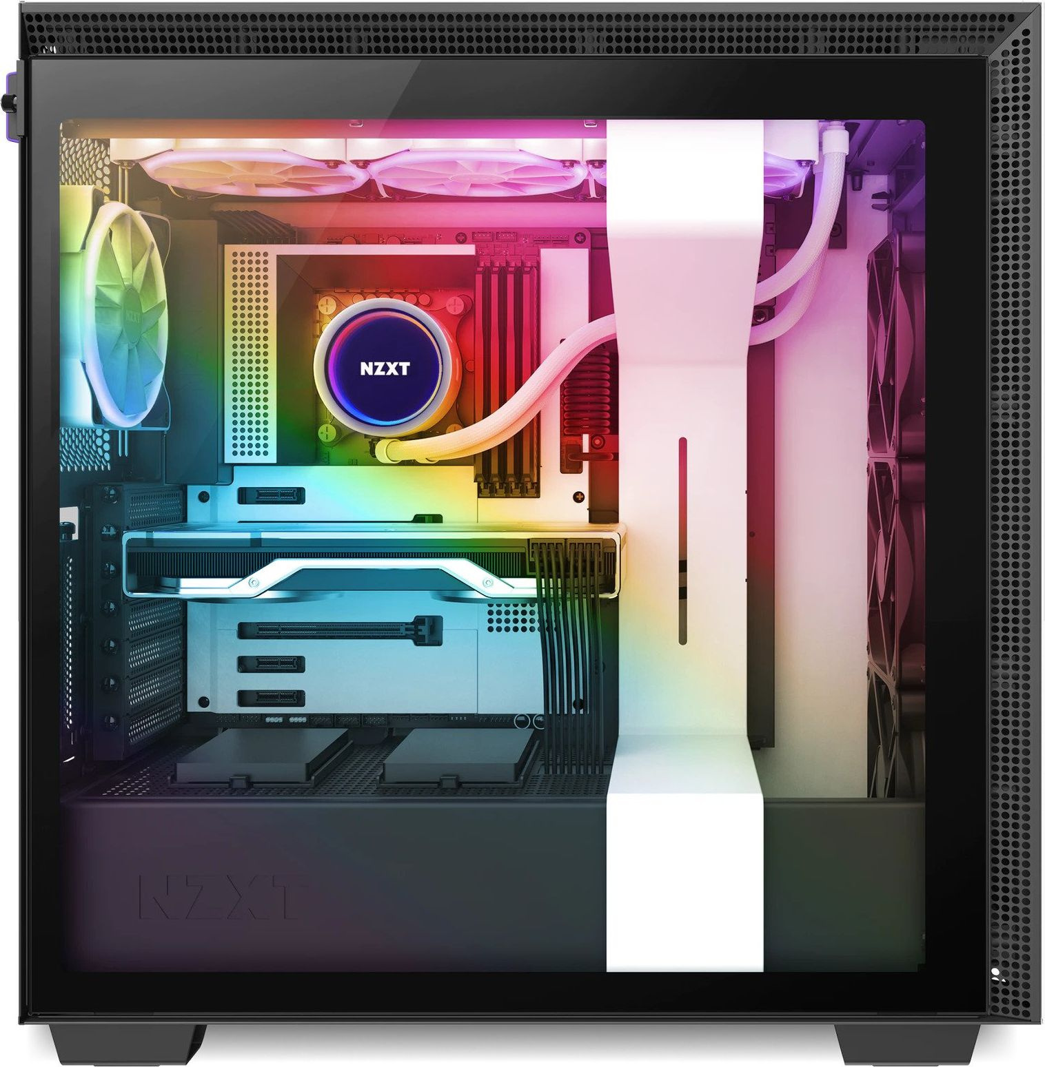 Chłodzenie wodne NZXT Kraken X73 RGB White 360mm Chłodzenie wodne NZXT Kraken X73 RGB White 360mm