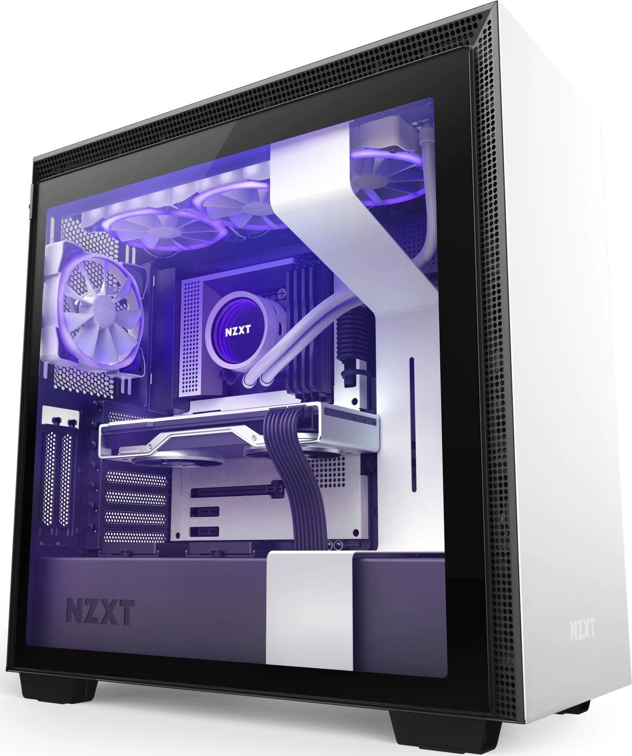 Chłodzenie wodne NZXT Kraken X73 RGB White 360mm Chłodzenie wodne NZXT Kraken X73 RGB White 360mm