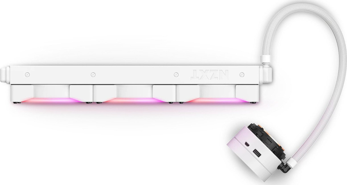 Zdjęcie produktu: Chłodzenie wodne NZXT Kraken Z73 RGB White 360mm Zdjęcie produktu: Chłodzenie wodne NZXT Kraken Z73 RGB White 360mm