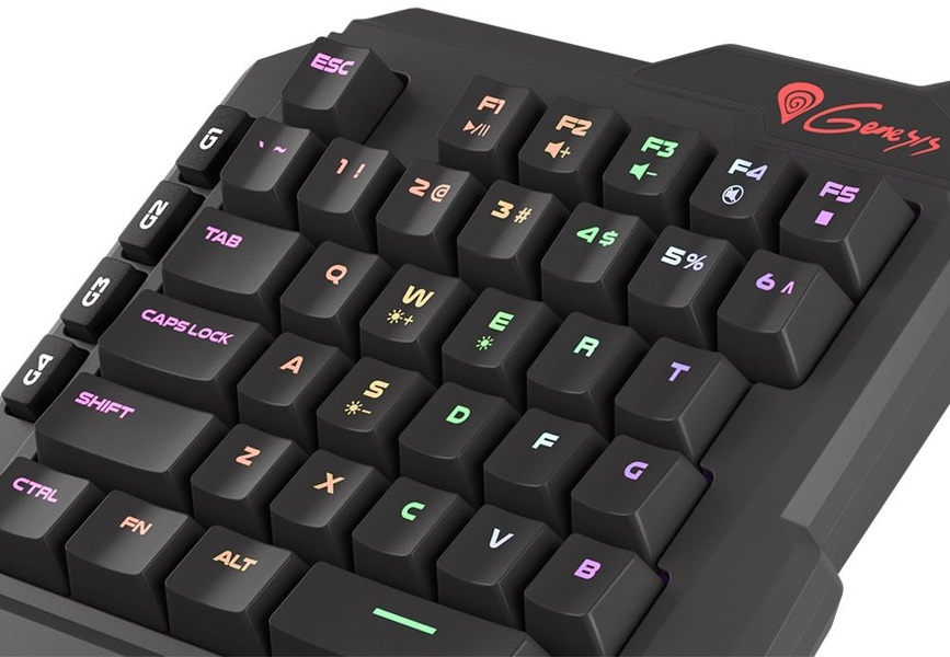 Zdjęcie produktu: Klawiatura gamingowa Genesis Thor 100 Keypad RGB, mechaniczna Zdjęcie produktu: Klawiatura gamingowa Genesis Thor 100 Keypad RGB, mechaniczna