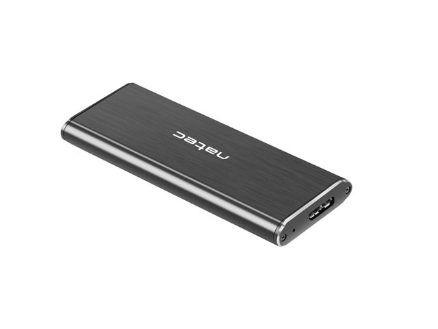 Zewnętrzna obudowa SSD Natec Rhino aluminiowa na dyski M.2 SATA Black Slim USB 3.0