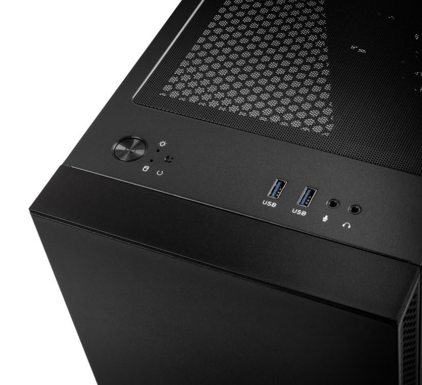 Obudowa do komputera Lian Li LANCOOL 205M Micro-ATX, Hartowane szkło, czarna Obudowa do komputera Lian Li LANCOOL 205M Micro-ATX, Hartowane szkło, czarna