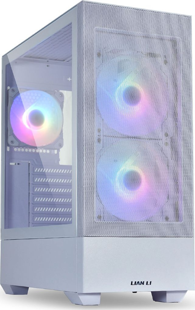 Obudowa do komputera Lian Li LANCOOL 205 Mesh ARGB, Hartowane szkło, biała Obudowa do komputera Lian Li LANCOOL 205 Mesh ARGB, Hartowane szkło, biała