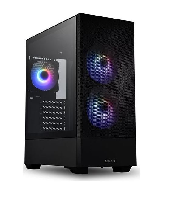 Obudowa do komputera Lian Li LANCOOL 205 Mesh ARGB, Hartowane szkło, czarna Obudowa do komputera Lian Li LANCOOL 205 Mesh ARGB, Hartowane szkło, czarna