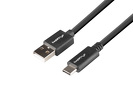 Miniatura zdjęcia: Lanberg Kabel USB-C (M) do USB-A (M) 2.0 1m QC 3.0 Czarny Miniatura zdjęcia: Lanberg Kabel USB-C (M) do USB-A (M) 2.0 1m QC 3.0 Czarny