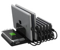 Miniatura zdjęcia: Stacja ładująca Unitek 8x USB + Qi wireless 96 W (Y-2192A)