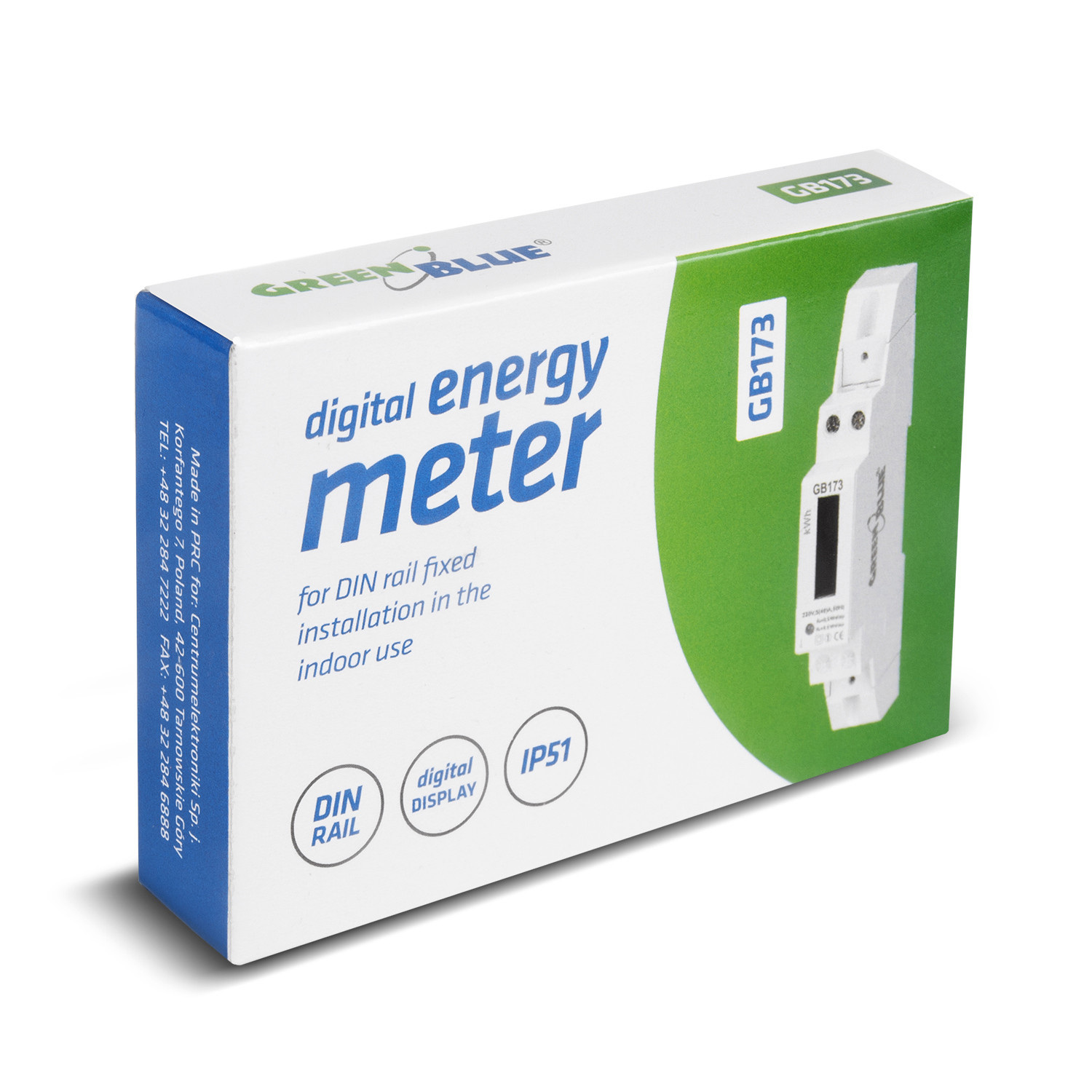 GreenBlue GB173 Licznik energii watomierz