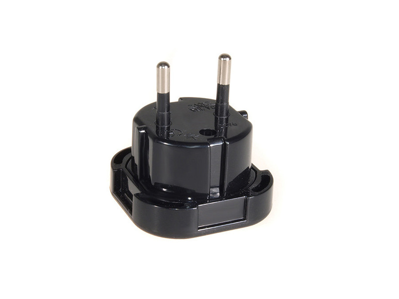 Zdjęcie produktu: Adapter gniazdo UK Maclean, na wtyk EU, czarny, MCE72