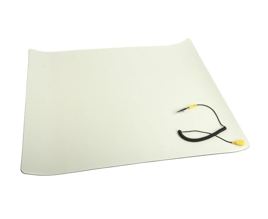 InLine 55553M - mata antystatyczna ESD 50x60cm z elastycznym przewodem