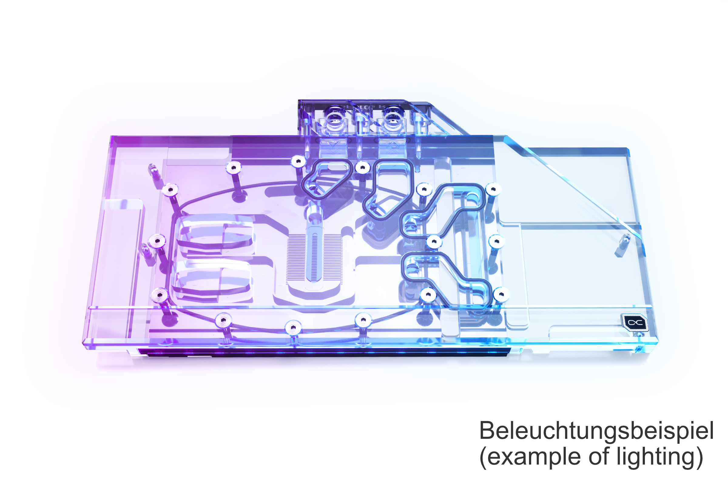 Alphacool Eisblock Aurora Acryl GPX-N RTX 3090/3080 Suprim X with Backplate