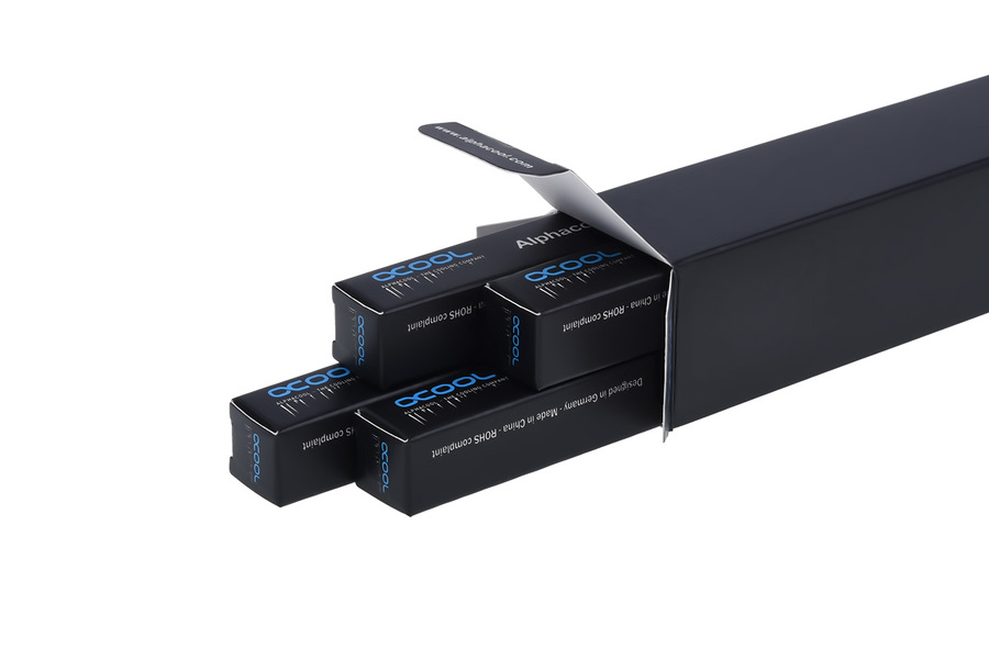 Zdjęcie produktu: Rurka PMMA (Akryl) Alphacool HardTube 13/10mm 80cm (4 szt.) - Przezroczysty