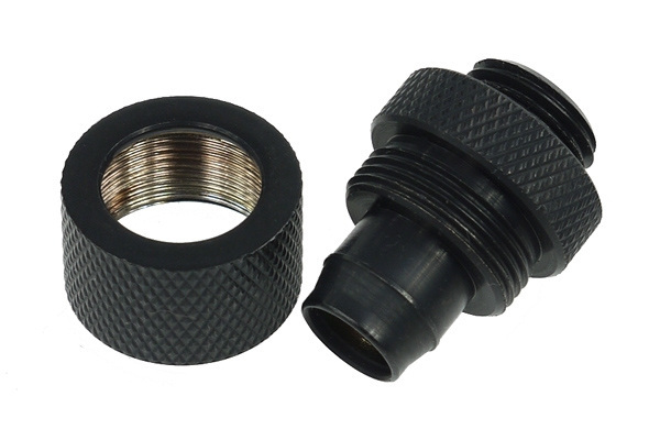 Złączka prosta Alphacool HF 13/10 G1/4 - Deep Black