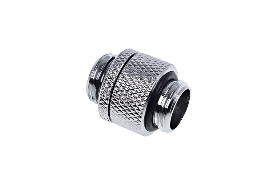 Zdjęcie produktu: Adapter prosty obrotowy Alphacool Eiszapfen G1/4 GZ na G1/4 GZ - Chrome
