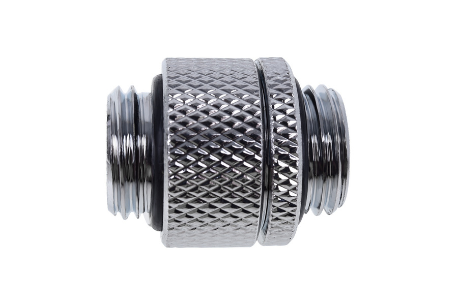 Zdjęcie produktu: Adapter prosty obrotowy Alphacool Eiszapfen G1/4 GZ na G1/4 GZ - Chrome