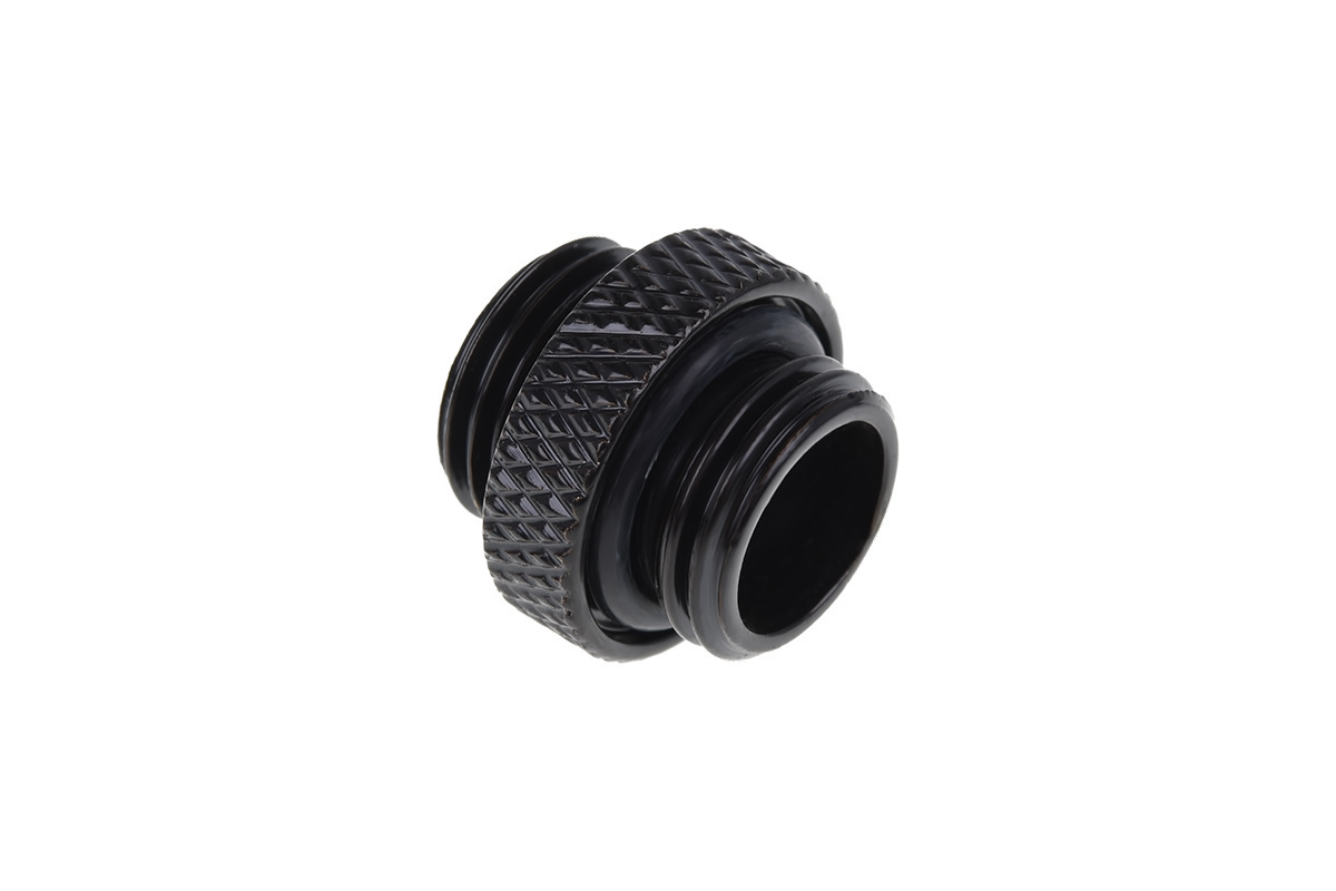 Adapter prosty Alphacool Eiszapfen G1/4 GZ na G1/4 GZ - Deep Black