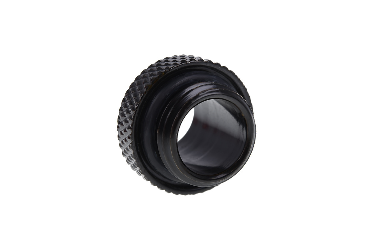 Adapter prosty Alphacool Eiszapfen G1/4 GZ na G1/4 GZ - Deep Black