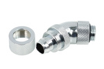 Miniatura zdjęcia: Alphacool HF 13/10 compression fitting 45° revolvable G1/4 - Chrome