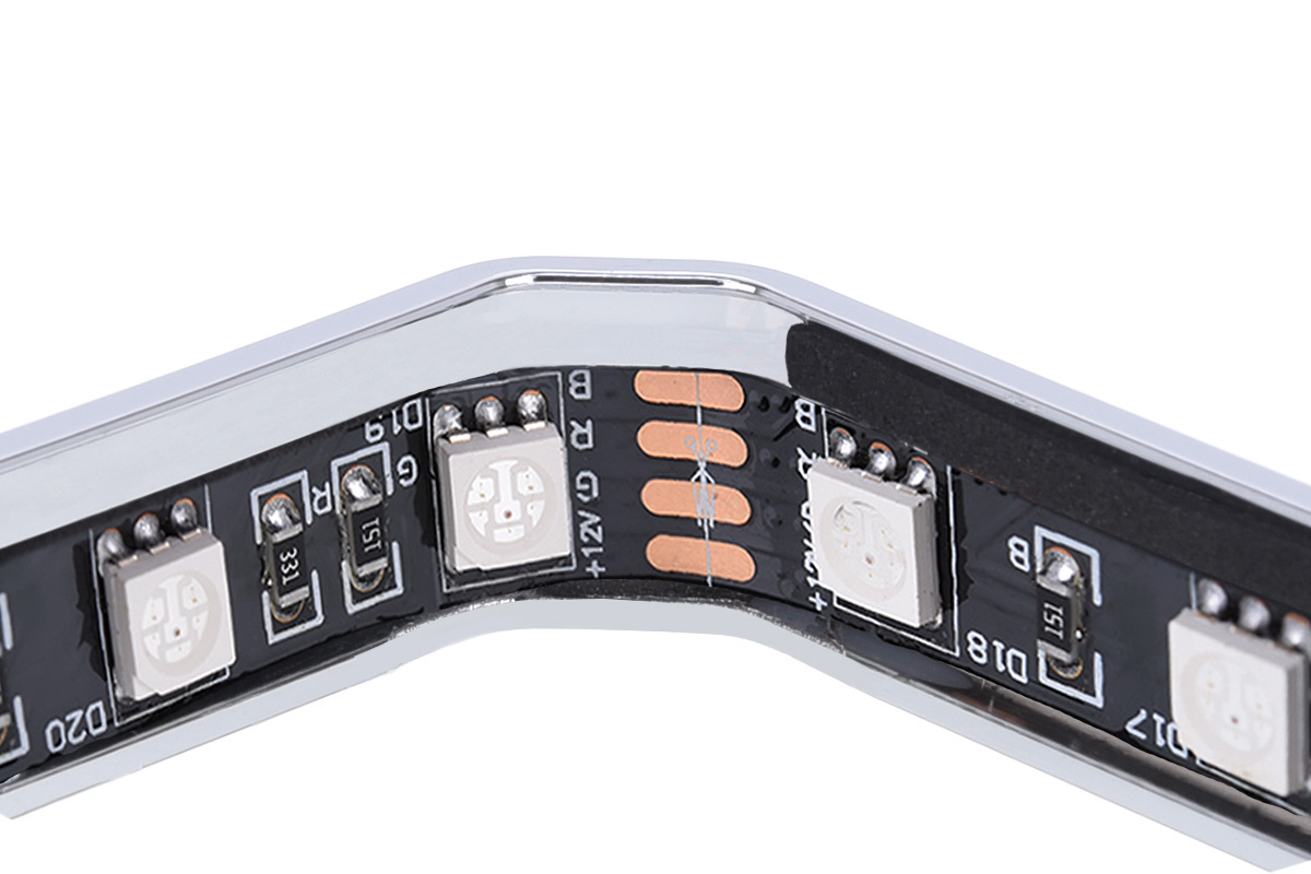 Alphacool Aurora XPX RGB frame chrome