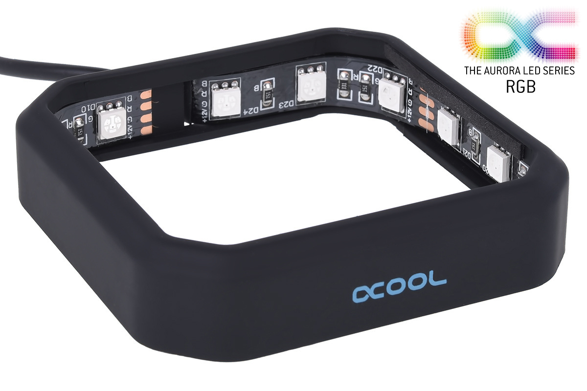 Ramka do bloku Alphacool Aurora XPX RGB Frame - Black