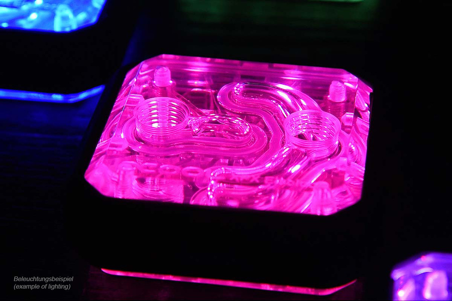 Zdjęcie produktu: Ramka do bloku Alphacool Aurora XPX RGB Frame - Black