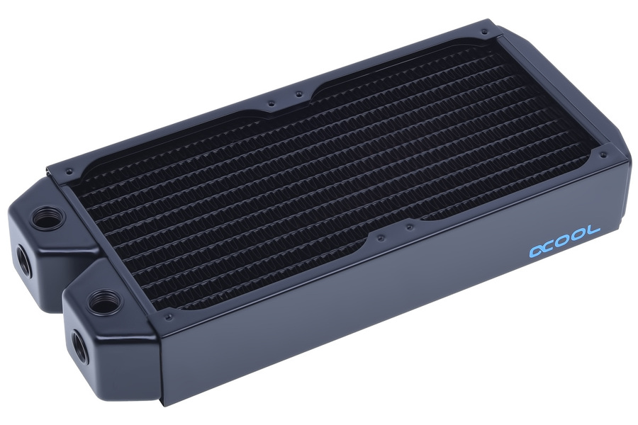 Zdjęcie produktu: Alphacool NexXxoS XT45 Full Copper 240mm radiator Zdjęcie produktu: Alphacool NexXxoS XT45 Full Copper 240mm radiator