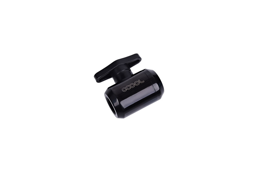 Zdjęcie produktu: Alphacool Eiszapfen 2-way ball valve G1/4 - Deep Black Zdjęcie produktu: Alphacool Eiszapfen 2-way ball valve G1/4 - Deep Black