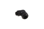 Miniatura zdjęcia: Alphacool Eiszapfen 13mm HardTube compression fitting 90° rotatable G1/4 - knurled - deep black Miniatura zdjęcia: Alphacool Eiszapfen 13mm HardTube compression fitting 90° rotatable G1/4 - knurled - deep black