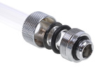 Miniatura zdjęcia: Alphacool HT 13mm HardTube compression fitting G1/4 - knurled - chrome