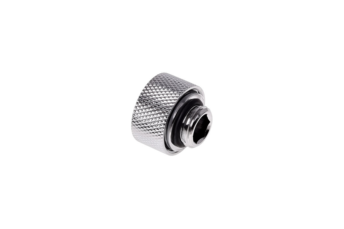 Alphacool HT 13mm HardTube compression fitting G1/4 - knurled - chrome sixpack Alphacool HT 13mm HardTube compression fitting G1/4 - knurled - chrome sixpack