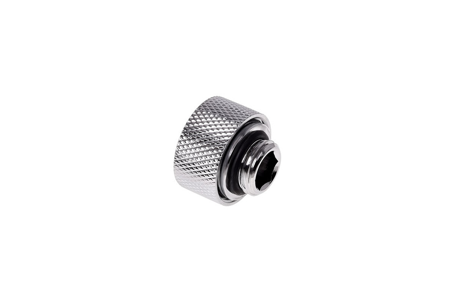 Zdjęcie produktu: Alphacool HT 13mm HardTube compression fitting G1/4 - knurled - chrome sixpack Zdjęcie produktu: Alphacool HT 13mm HardTube compression fitting G1/4 - knurled - chrome sixpack