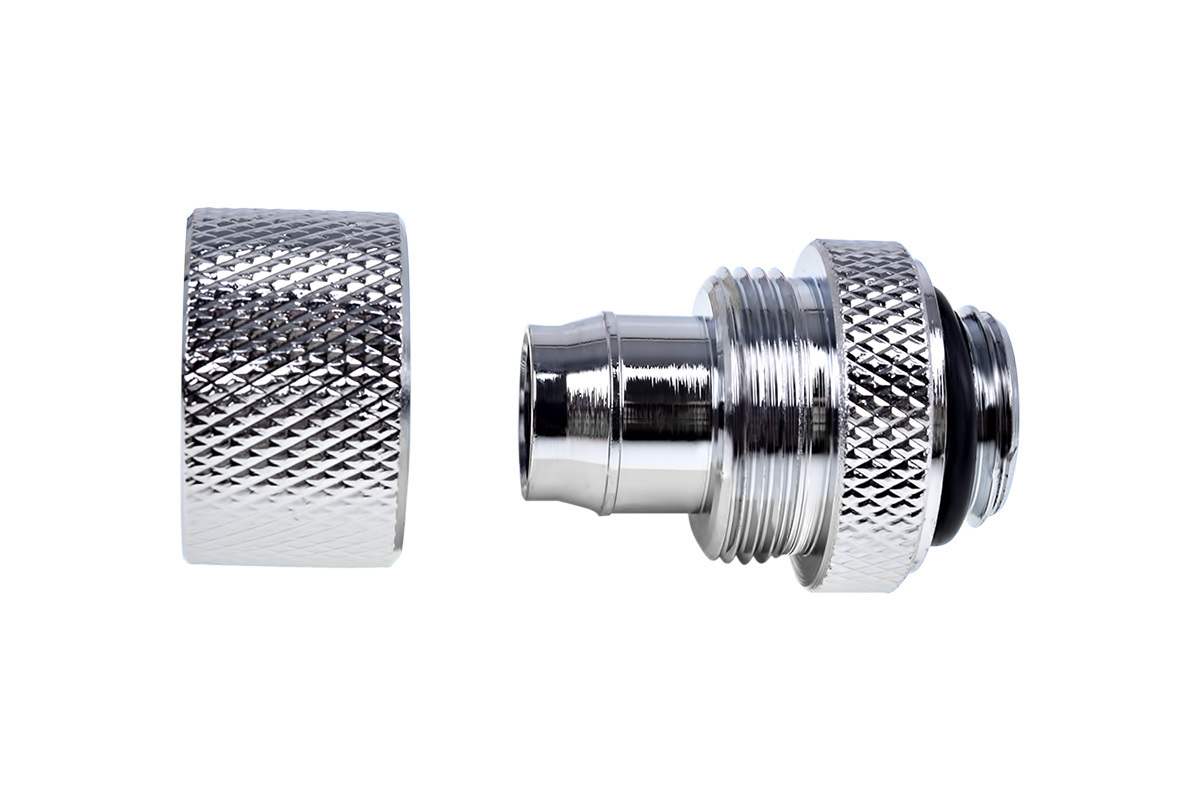 Alphacool Eiszapfen 13/10mm compression fitting G1/4 - chrome sixpack
